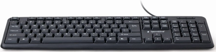 Клавіатура дротова Gembird KB-U-103-RU USB Black - зображення 3