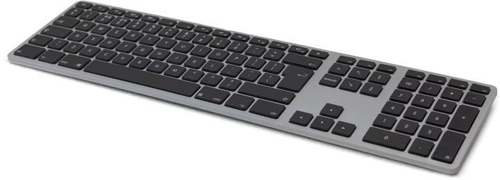 Klawiatura przewodowa Matias Mac Space USB Szara (FK316B-UK) - obraz 2
