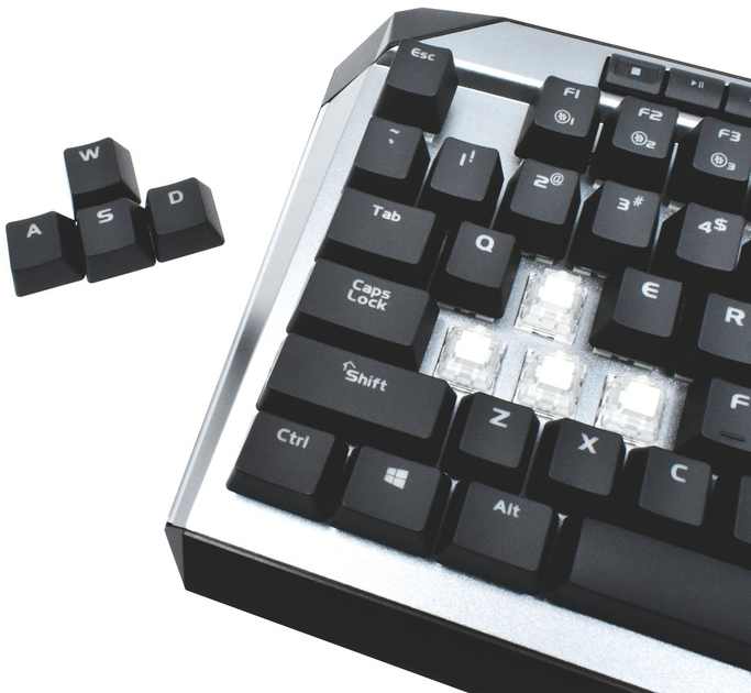 Klawiatura przewodowa Patriot Memory Viper V765 USB Czarny/Srebrny (PV765MBWUXMGM) - obraz 11