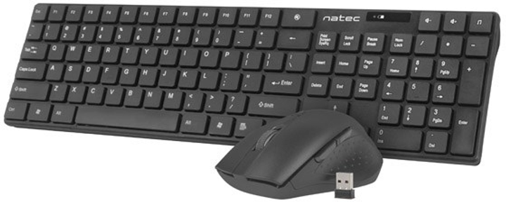 Комплект бездротовий Natec Stingray Wireless Black (NZB-1440) - зображення 2