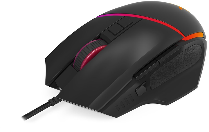 Mysz Krux Fuze USB RGB Czarna (KRX0062) - obraz 7