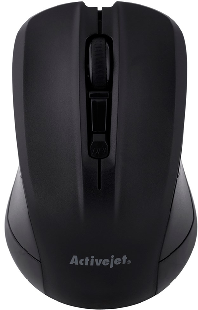 Mysz Activejet AMY-304W Bezprzewodowa Czarna - obraz 1