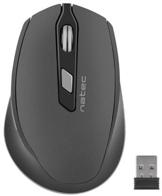 Mysz Natec Robin Wireless Czarna (NMY-0915) - obraz 1