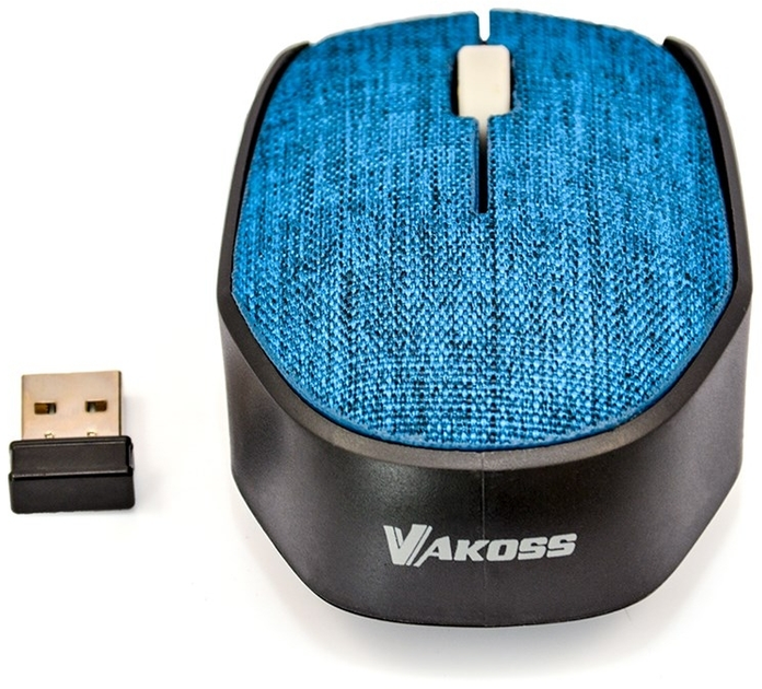 Mysz Vakoss TM-662B Wireless Blue (TM-662B) - obraz 3