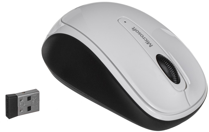 Mysz Microsoft Mobile 3500 Wireless czarno-biała (GMF-00196) - obraz 2