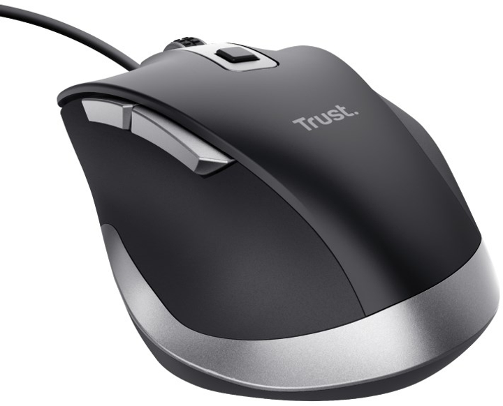 Mysz Trust Fyda USB czarna (24728) - obraz 4
