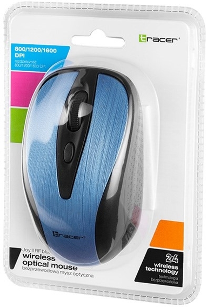 Mysz Tracer Joy II Wireless niebiesko-czarna (TRAMYS46708) - obraz 4