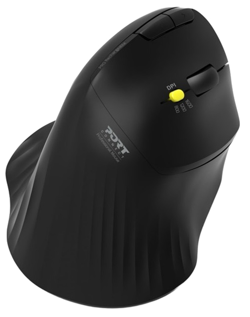 Mysz PORT Designs 900719 Trackball Wireless/Bluetooth Black (900719) - obraz 6
