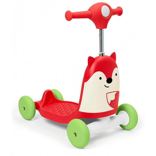 Hulajnoga dziecięca Skip Hop 3 w 1 Zoo Foxy Czerwona (184350) - obraz 3
