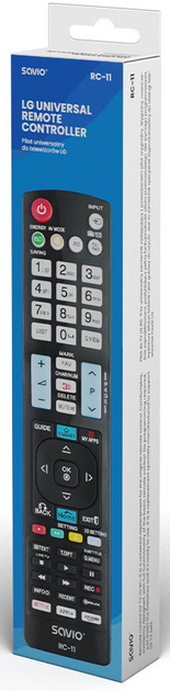 Pilot Savio do telewizorów RC-11 (5901986045083) - obraz 3