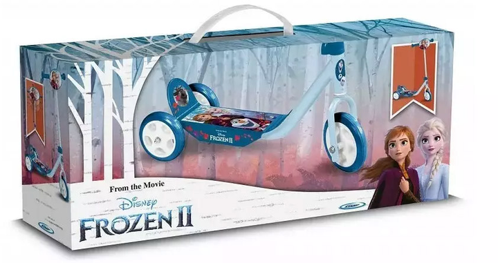 Hulajnoga dziecięca Pulio Stamp Frozen II Niebieska (106244050) - obraz 3