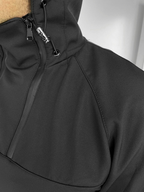 Куртка тактическая softshell Черный 3XL - изображение 2