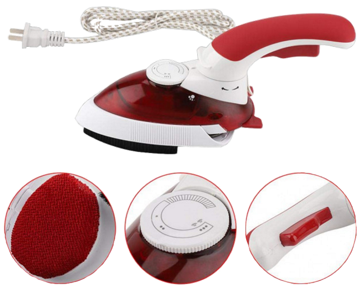 Отпариватель Mini Steam Iron HT-558B белый с красным – фото, отзывы ...