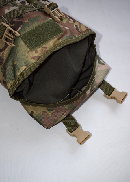 Подсумок утилитарный Сухарка, сумка тактическая Сухарка Мультикам с системой молли molle - изображение 2