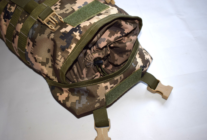Подсумок утилитарный Сухарка, сумка тактическая Сухарка Пиксель с системой молли molle - изображение 2