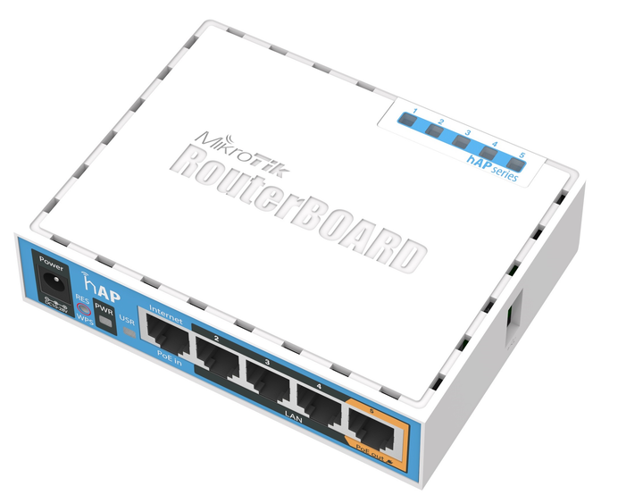 Маршрутизатор MikroTik hAP RB951Ui-2ND - зображення 2