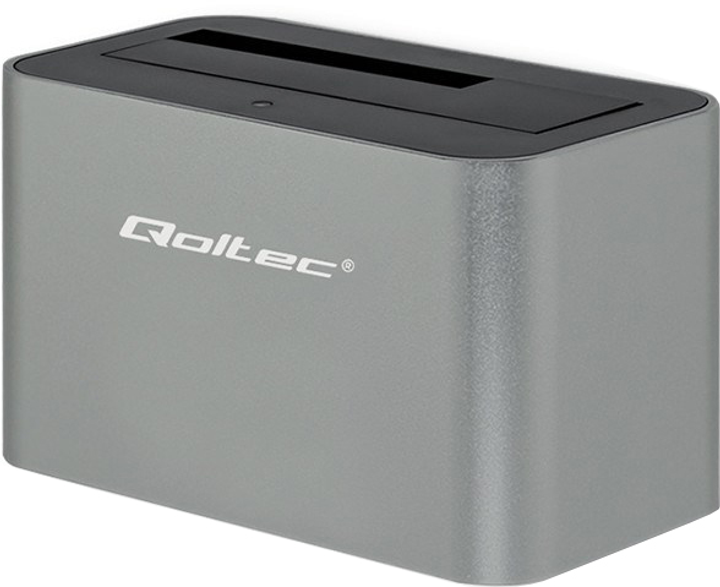 Док-станція Qoltec 5315 Docking station HDD/SSD 2.5"/3.5" SATA USB 3.0 (50315) - зображення 1
