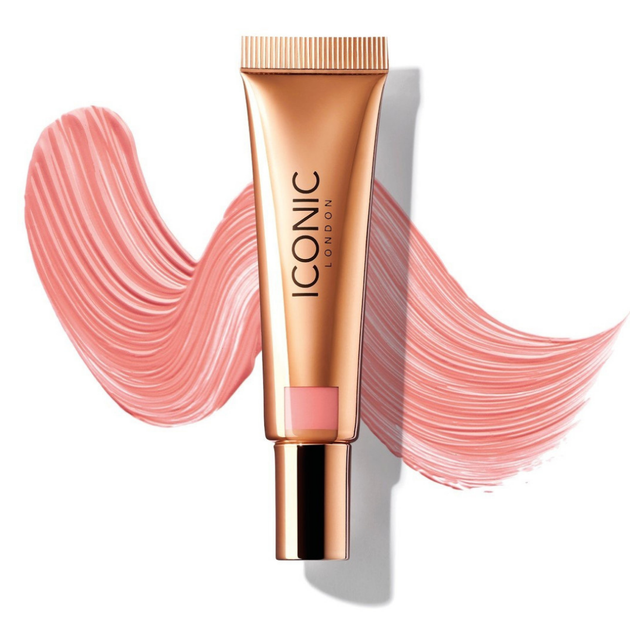 Жидкие гелевые румяна Iconic London Sheer Blush Rose Riot 12.5 мл - изображение 3