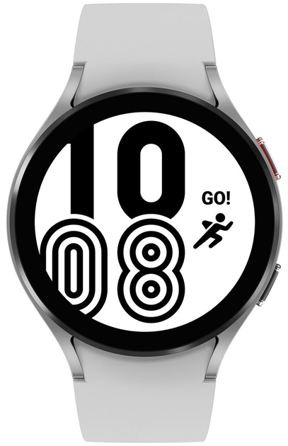 Smartwatch Samsung Galaxy Watch 4 44mm eSIM Srebrny (SM-R875FZSAXEF) - obraz 1