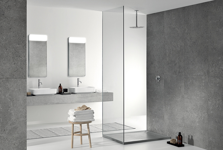 Душевой поддон Geberit Sestra 140 х 80 х h4 см, графит/структурированный 550.276.00.2 - изображение 3