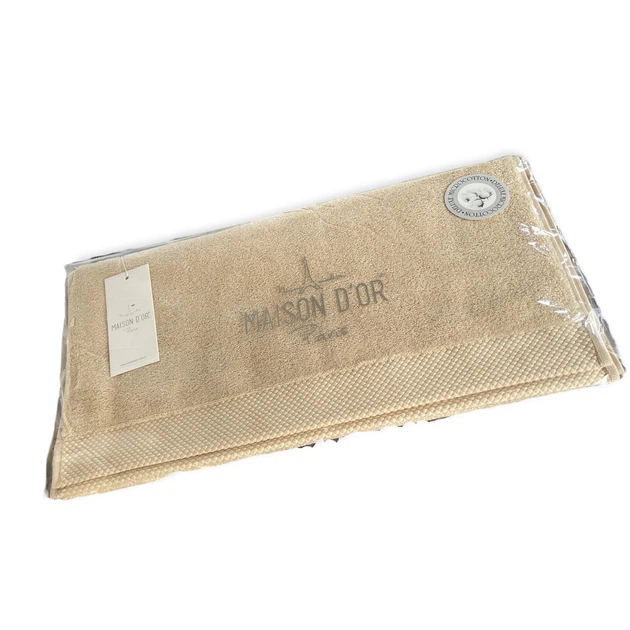 Полотенце Maison Dor Artemis Sand микрокоттон 50-100 см песочный - Фото 2 Полотенце Maison Dor Artemis Sand микрокоттон 50-100 см песочный - изображение 2