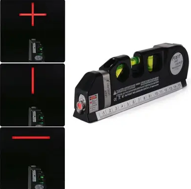 Лазерний рівень Laser Level Pro 3 нівелір із вбудованою рулеткою - Фото 8 Лазерний рівень Laser Level Pro 3 нівелір із вбудованою рулеткою - зображення 8