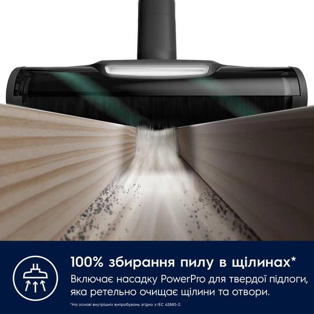 Акумуляторний пілосос Electrolux EP81HB25SH (6839027) - Фото 2 Акумуляторний пілосос Electrolux EP81HB25SH (6839027) - зображення 2
