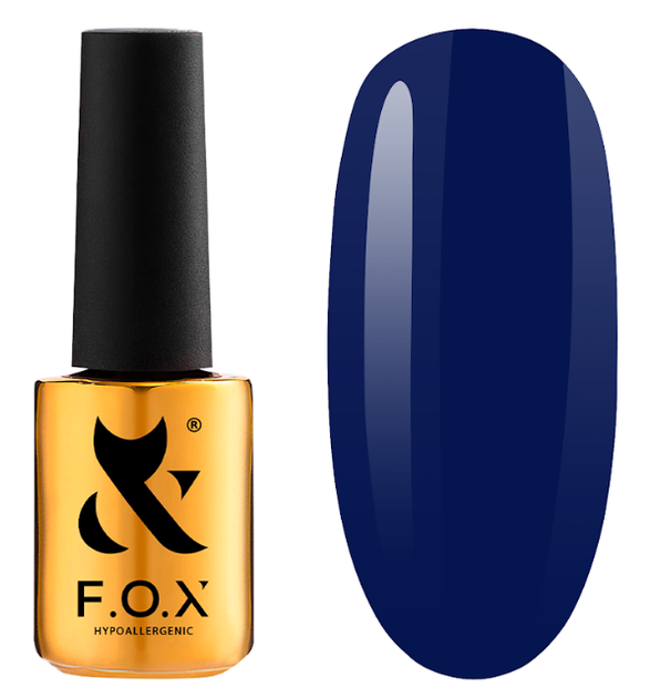 Гель-лак F.O.X. Spectrum Gel Vinyl 129 холодний синій 7 мл - Фото 1 Гель-лак F.O.X. Spectrum Gel Vinyl 129 холодний синій 7 мл - зображення 1