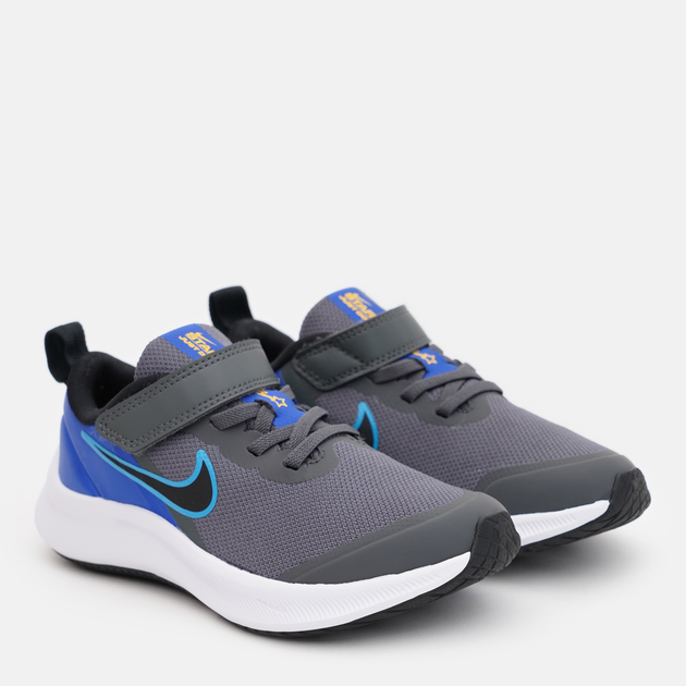 Детские кроссовки для мальчика Nike Star Runner 3 (Psv) DA2777-012 32 ...