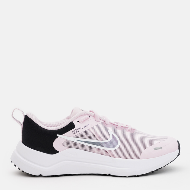 Акція на Підліткові кросівки для дівчинки Nike Downshifter 12 Nn (Gs) DM4194-600 36.5 (4.5Y) Pink Foam /Flat Pewter-Black від Rozetka