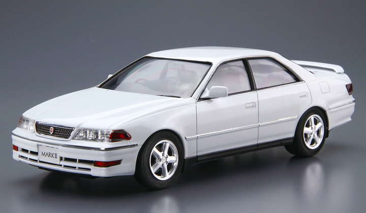 Сборная модель 1/24 автомобиль Toyota JZX100 Mark II Tourer V '00 Aoshima 06220 - Фото 3 Сборная модель 1/24 автомобиль Toyota JZX100 Mark II Tourer V '00 Aoshima 06220 - изображение 3