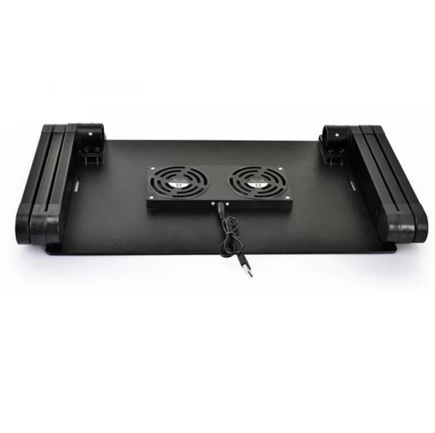 Столик трансформер для ноутбука портативна підставка з вентилятором Laptop Table T8 - изображение 6