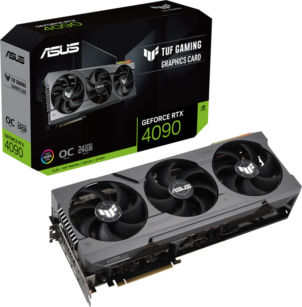 ASUS PCI-Ex GeForce RTX 4090 TUF Gaming OC Edition 24 GB GDDR6X (384 bity) (2595/21000) (2 x HDMI, 3 x DisplayPort) (90YV0IE1-M0NA00) - obraz 12