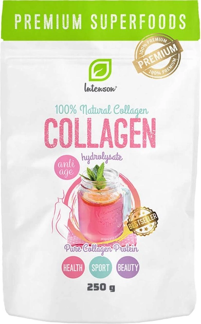 Suplement diety Intenson Kolagen 250 g (5902150285595) - obraz 1