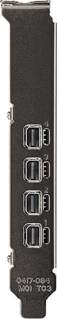 ASUS PCI-Ex NVIDIA T1000 8GB GDDR6 (128bit) (4 x miniDisplayPort) (90SKC000-M6WAN0) - obraz 4