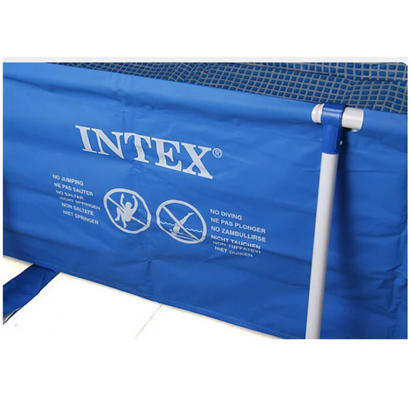 Бассейн каркасный Intex 28272 прямоугольный 300х200х75 см объем 3834 л - изображение 6