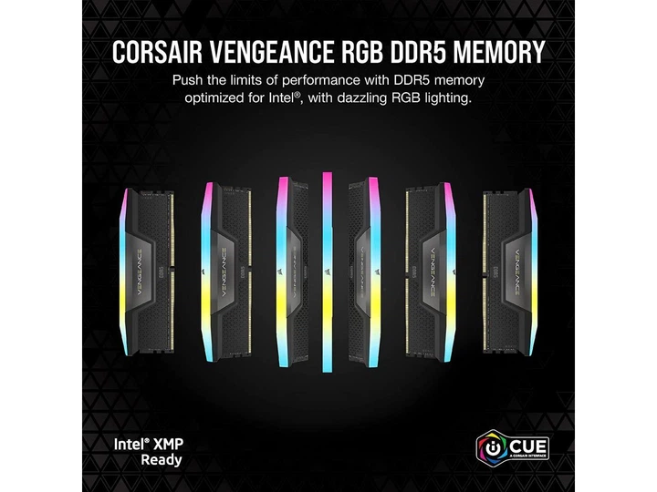 Оперативна пам'ять Corsair Vengeance RGB DDR5 6000 MHz 32GB