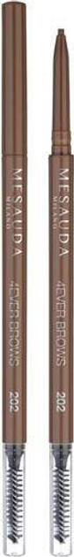 Олівець для брів Mesauda Milano 4Ever Brows 202 Cinnamon 0.09 г (8056364373818) - зображення 1