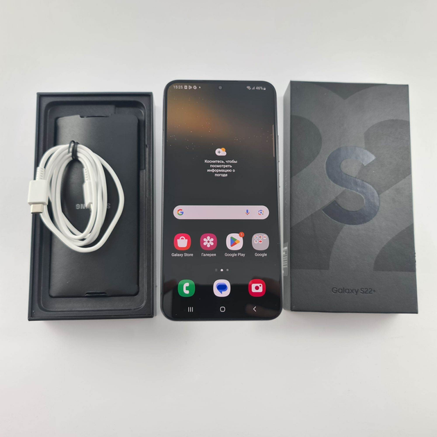 Samsung Galaxy S22 Plus 128 GB Black (2A00004599) БУ – фото, отзывы ...