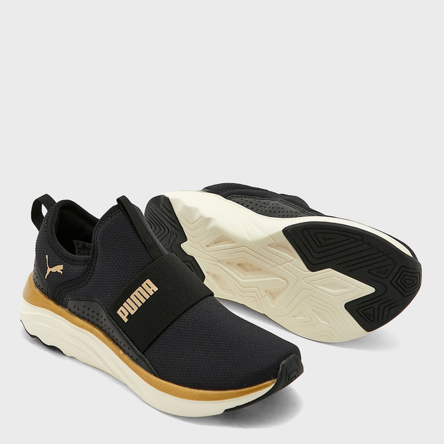 Sneakersy damskie na platformie do kostki wsuwane Puma Softride Sophia Slip-On 19516114 38.5 (5.5UK) 24.5 cm Czarne (4065452433130) - obraz 2