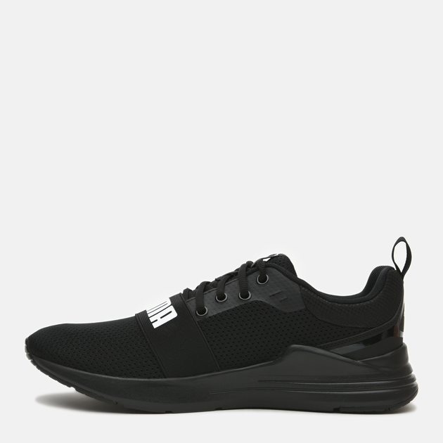 Buty sportowe męskie z siatki na platformie do kostki lekkie Puma Wired Run 37301501 41 (7.5UK) 26.5 cm Czarne (4062453108487) - obraz 3