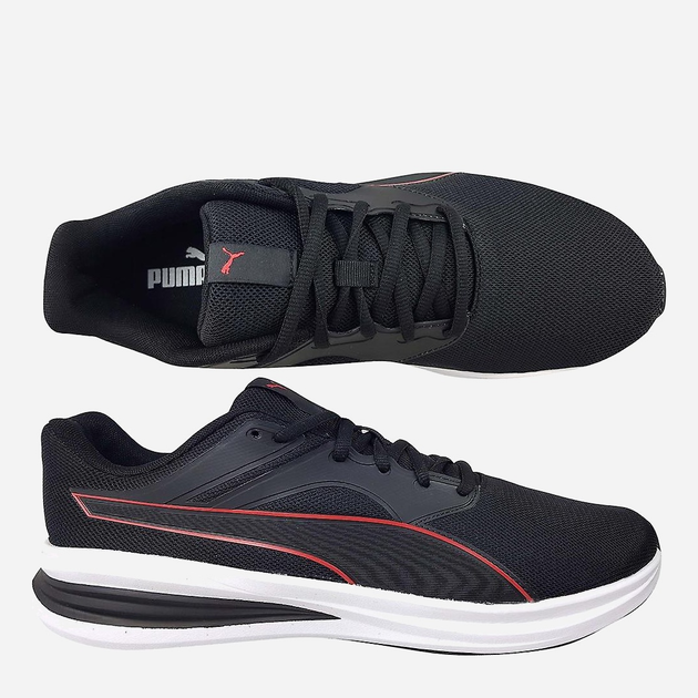 Buty do biegania męskie z amortyzacją Puma Transport 37702803 40.5 (7UK) 26 cm Czarne (4065449678735) - obraz 2