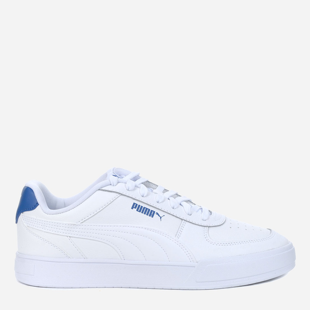 Tenisówki męskie z eko skóry do kostki Puma Caven 38081020 44.5 (10UK) 29 cm Białe (4065451088171) - obraz 1