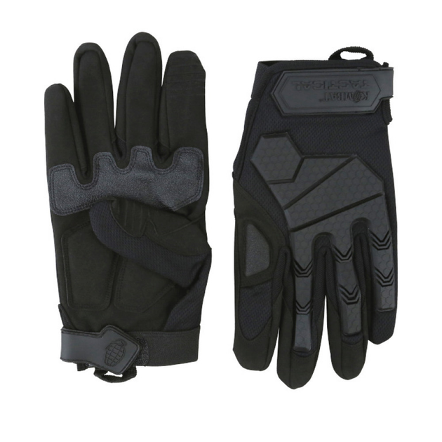 Перчатки тактичні Kombat Alpha Tactical Gloves M, чорний - зображення 2