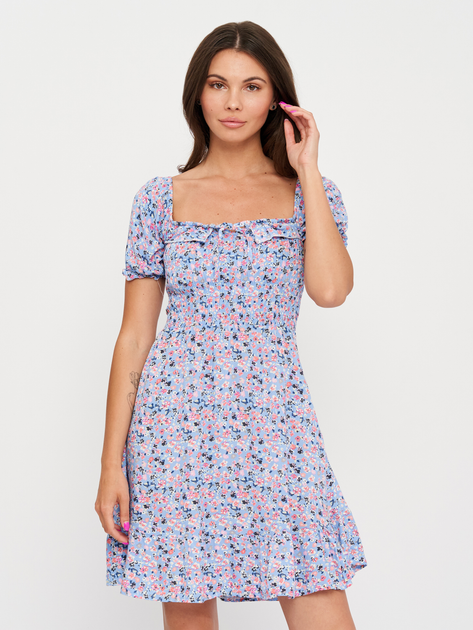 Платье короткое летнее женское Ivy Studio 261680066 L Голубое ...