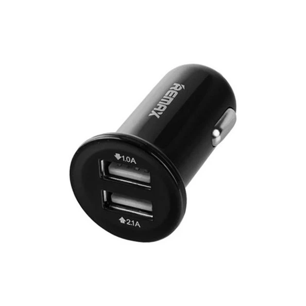 Адаптер автомобільний REMAX Mini RCC-201 |2USB, 2.1A| White - Фото 4 Адаптер автомобільний REMAX Mini RCC-201 |2USB, 2.1A| White - зображення 4