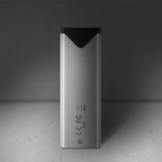 Зовнішня кишеня Axagon для SSD M.2 SATA USB Type-C 3.2 Silver (EEM2-U3C) - зображення 6