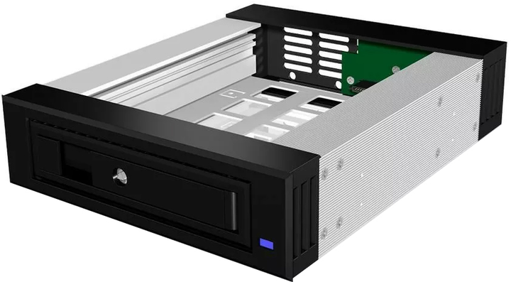 Icy Box IB-129SSK-B 3,5"/2,5" HDD SATA/SAS Kieszeń na adapter - obraz 1