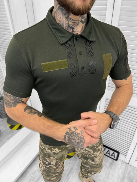 Тактическое поло Patriot Polo Olive XXL - изображение 1