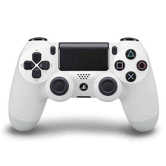 Беспроводной геймпад Play Station Dualshock 4 Wireless Bluetooth джойстик для приставки PS4 White Белый - изображение 6